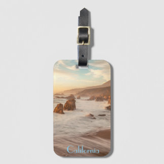 California Coast Scenery View Luggage Tag
