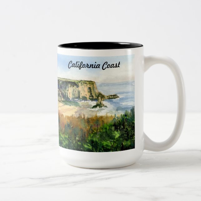 California Coast Two-Tone Coffee Mug (Right)