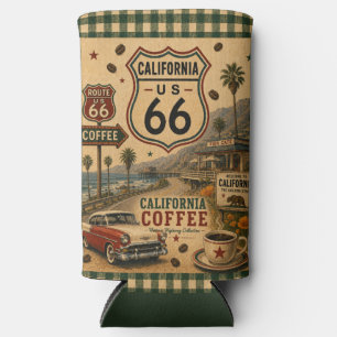 California Coastal Coffee Road Chill Seltzer Can Cooler