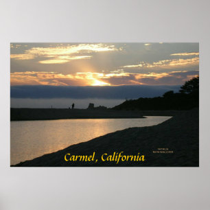 California Coastline - Carmel - Poster