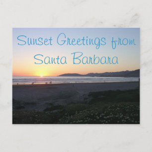 California Coastline Postcard