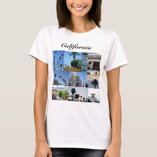 CALIFORNIA COLLAGE shirt (Front)