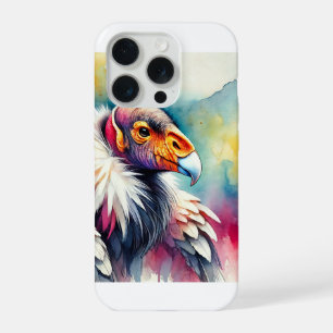 California Condor 041024AREF148 - Watercolor iPhone 15 Pro Case