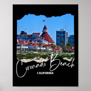 California Coronado Island _ Coronado Beach  Poster