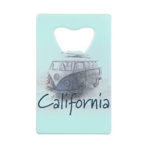 California Credit Card Bottle Opener