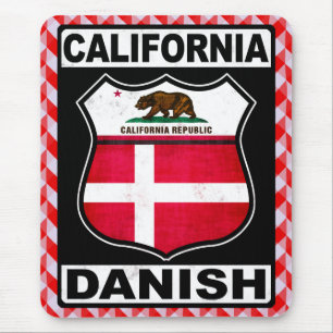 California Danish American Mousemat