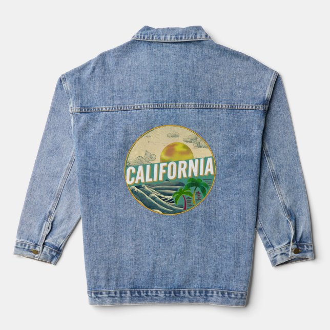 California Denim Jacket (Back)