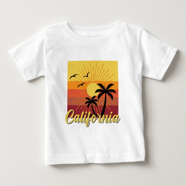 California Design - Baby Fine Jersey T-Shirt (Front)