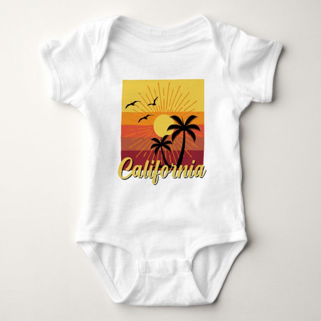 California Design - Baby Jersey Bodysuit (Front)