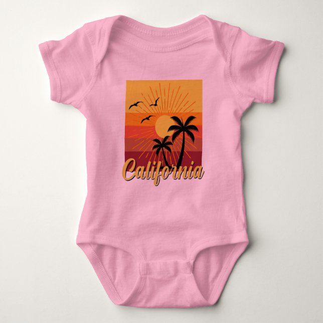 California Design - Baby Jersey Bodysuit (Front)
