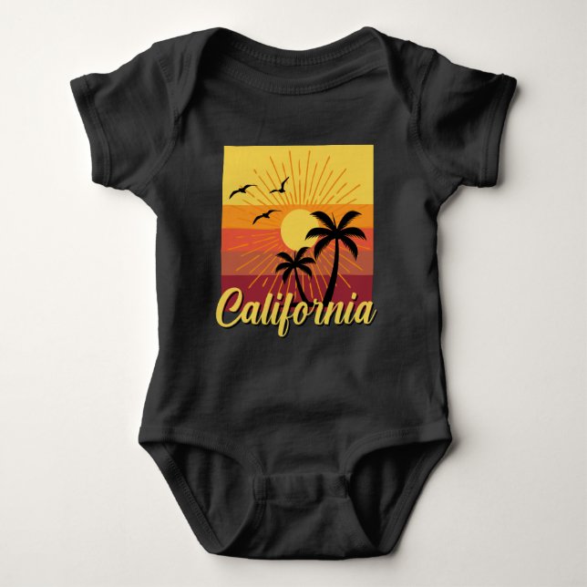 California Design - Baby Jersey Bodysuit (Front)