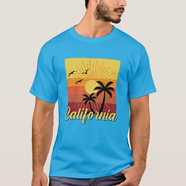 California Design - Basic Dark T-Shirt (Front)