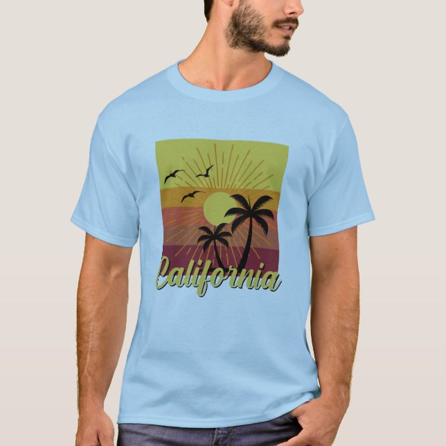 California Design - Basic Dark T-Shirt (Front)