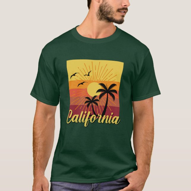 California Design - Basic Dark T-Shirt (Front)