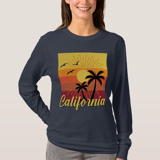 California Design - Basic Long Sleeve T-Shirt (Front)