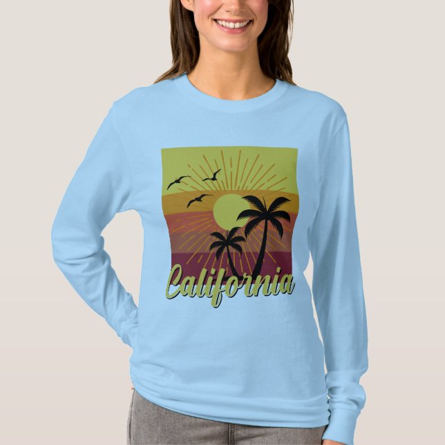 California Design - Basic Long Sleeve T-Shirt (Front)