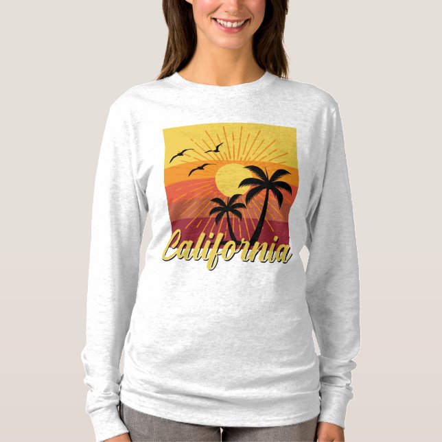 California Design - Basic Long Sleeve T-Shirt (Front)