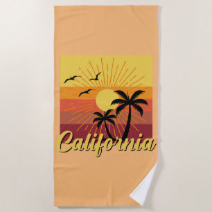 California Design - Beach Towel