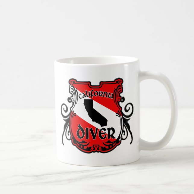 California Diver Coffee Mug (Right)