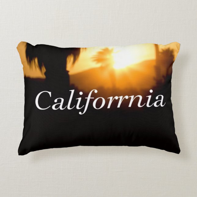 California Dreamin’ Decorative Cushion (Front)