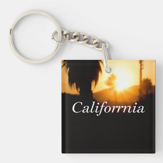 California Dreamin’ Key Ring (Front)