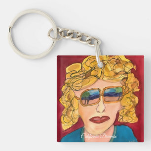 California Dreamin Key Ring