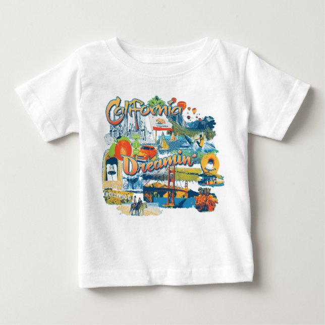 California Dreaming Baby T-Shirt (Front)