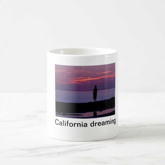 california dreaming coffee mug (Center)