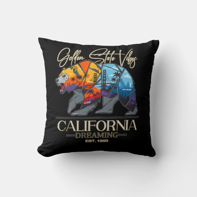 CALIFORNIA DREAMING CUSHION (Front)