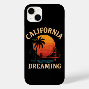 California Dreaming Golden Gate Bridge Sunset Case-Mate iPhone 14 Plus Case