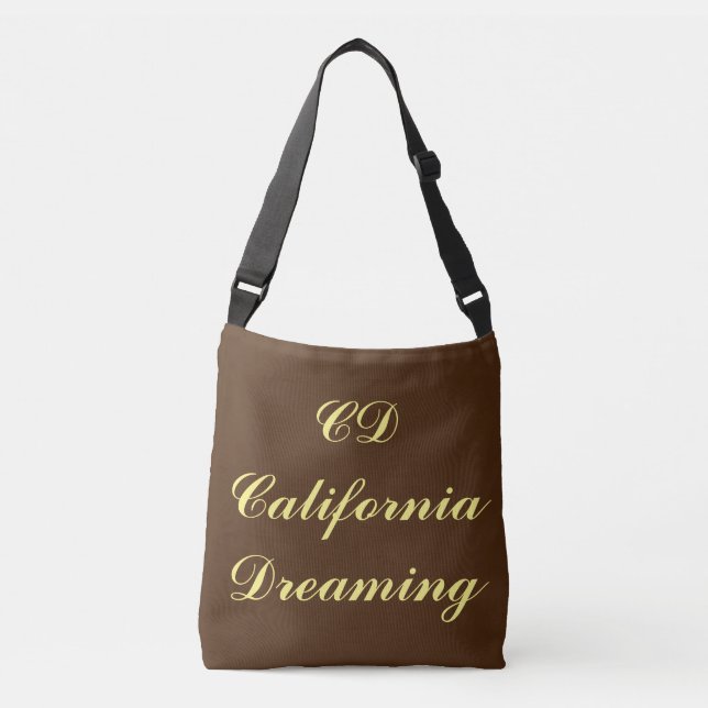 California Dreaming Monogram Crossbody Bag (Front)