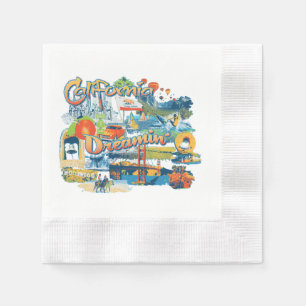 California Dreaming Napkin