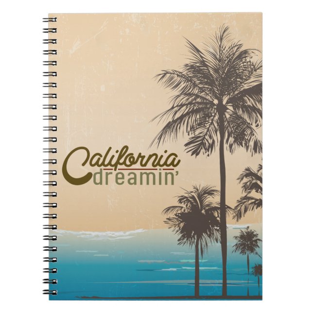 California Dreaming Notebook (Front)