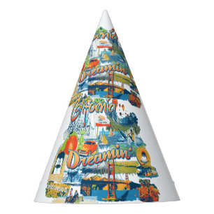California Dreaming Party Hat
