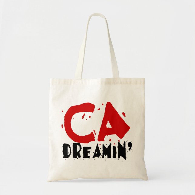 California Dreaming Tote Bag (Front)