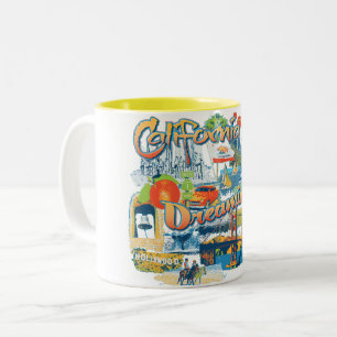 California Dreaming Two-Tone Coffee Mug
