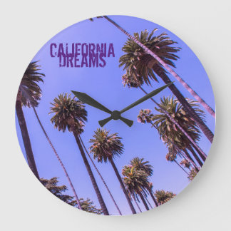 CALIFORNIA DREAMS -  LARGE CLOCK