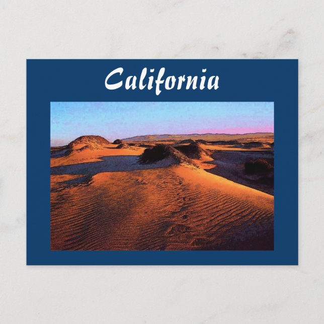 California Dunes Postcard (Front)