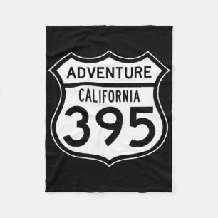 California Eastern Sierra Highway &#; 5 – Adventur Fleece Blanket