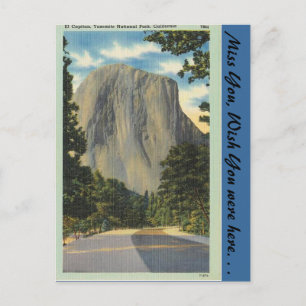 California, El Capitan Postcard