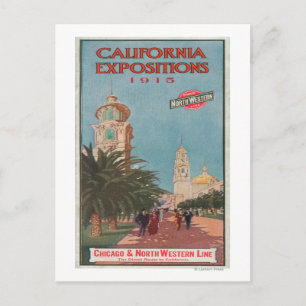 California Expositions Poster #1 Postcard