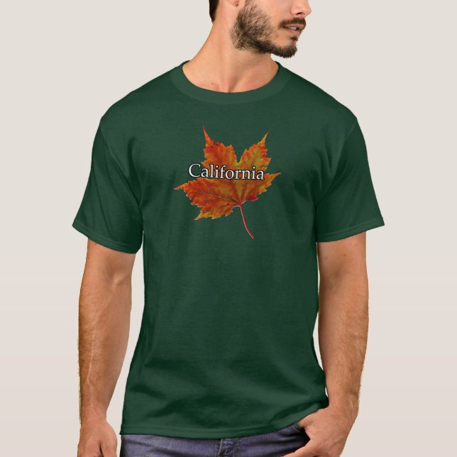 CALIFORNIA FALL LEAF T-Shirt (Front)