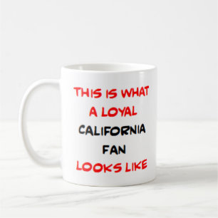 california fan, loyal coffee mug