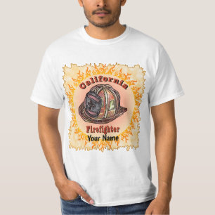 California Firefighter  t-shirt