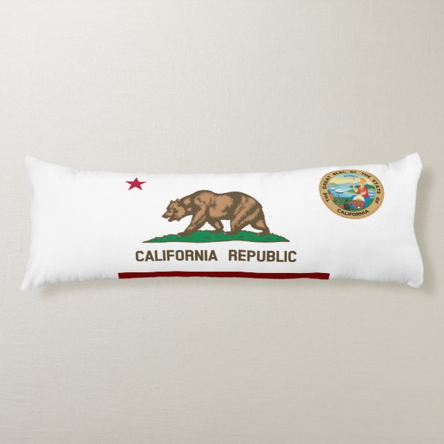 California flag body cushion (Front)