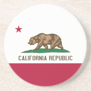 California Flag Coaster