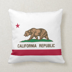 California Flag Cushion
