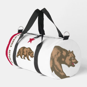 California Flag - Deconstructed Duffle Bag