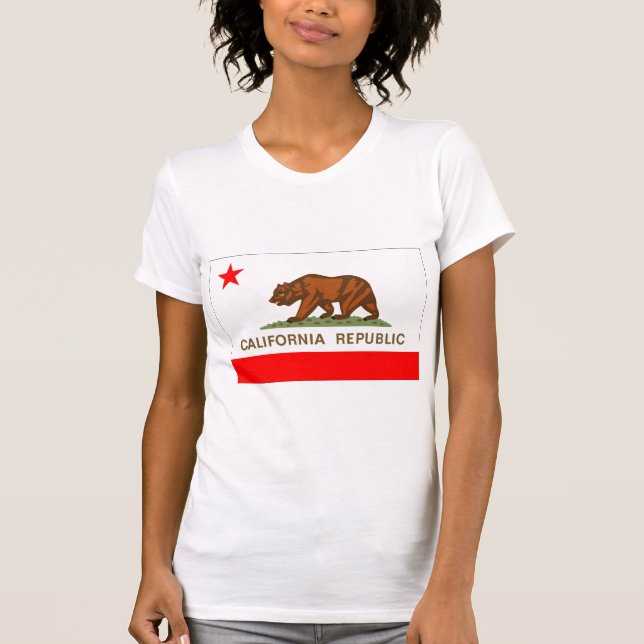 California FLAG International T-Shirt (Front)