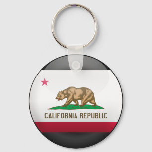 California Flag Key Ring
